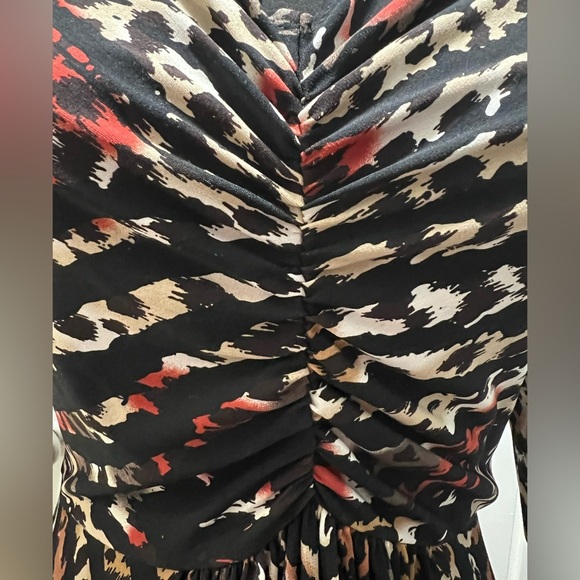 Animal Print 3/4 Sleeve Dress Size Small - Picture 3 of 5